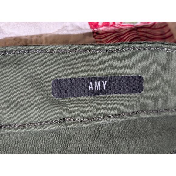 Bandolino 'Amy' Hidden Forest Cotton Stretch Straight Pant Womens' Size 16 - Picture 4 of 10